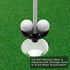 Golf Flagpole - Detachable Design - Ball Retrieval Base - Perfect for Backyard Practice Putting Green, 3FT | 6FT