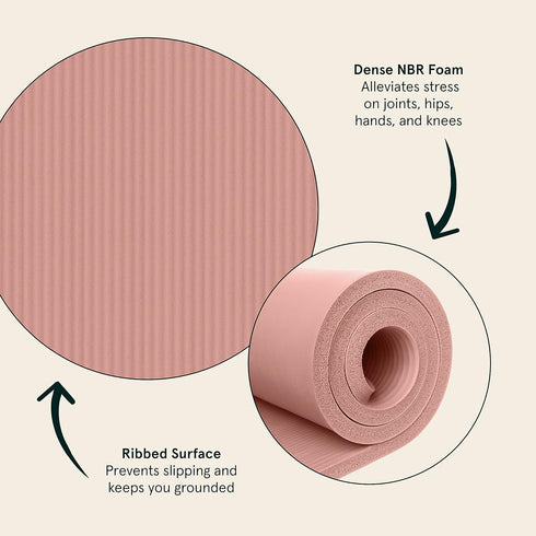 Retrospec Solana Yoga Mat 1 Inch