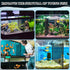 8Pcs Plastic Mesh Canvas Sheets for Embroidery Aquarium Fish Tank Divider, Plastic Grid Isolation Board Partition
