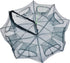 RiToEasysports Fish Net, Portable Collapsible Fishing Trap with Steel Wire Frame for Crab and Lobster, Perfect