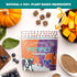 Plant-Based Pumpkin Dog Treats - Pumpkin, Carrot, Apple, and Blueberry Dog Treats - Healthy Vegetarian, Vegan Dog Treats with Organic Ingredients - Low-Protein, Hypoallergenic, Gluten-Free