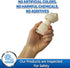 PET MAGASIN Natural Rawhide Bones Chewing Dog Treats, 10-Pack (Small 4-5 Inch)