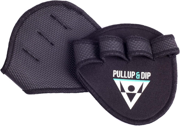 PULLUP & DIP Neoprene Grip Pads Lifting Grips, Alternative to Gym Workout Gloves for Weightlifting and Calisthenics