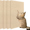 4 Pack Cat Scratch Mats 24”x16”, Self-Adhesive Trimmable Carpet for Cat Tree Replacement Parts, Beige