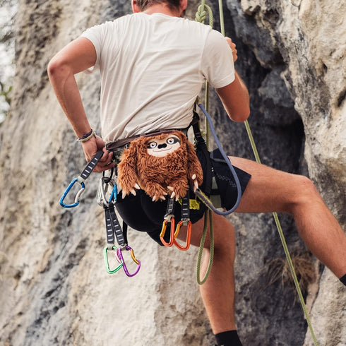 Sloth Rock Climbing Chalk Bag, Perfect for Adults and Kids, Cute Chalk Pouch for Mountain Lovers