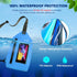 WILD HEART Waterproof Chest Sling Bag Pouch, Fashion Diving Swimming Pool Beach Underwater Case