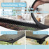 DIY Fish Tank Lid Cover with Fresh Air Netting, Adjustable Size Max 37''X18'', Prevent Fish from Jumping