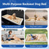 Thickened Dog Bed for Car Back Seat, Upgraded Bottom Non-SlipFits Hard Bottom car seat Cover for Dogs, Premium Mixed
