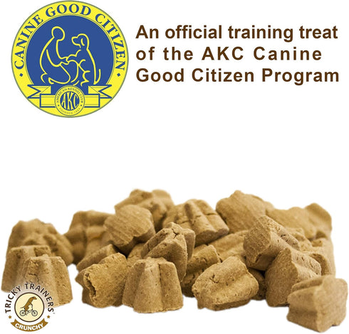 Cloud Star Tricky Trainers Crunchy, Low Calorie Training Dog Treat, Made in the USA, Wheat & Corn Free, Pack of 4