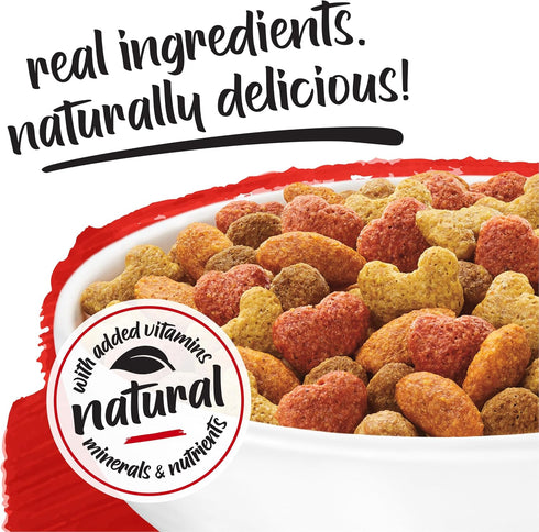 3.5 lb. (Pack 8) Beneful Purina Originals with Farm-Raised Beef Natural Dog Food Dry Recipe with Added Vitamins