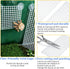 (4 Hamiledyi Hermit Crab Climbing Toys Hermit Crabs Plastic Climbing Grids Platform Ladder Bridge with Suction Cups