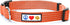 Pawtitas Reflective Dog Collar, Adjustable for Large Dogs, Orange Puppy Collar