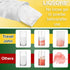 Resealable Disposable Urinal for All Genders, 6 Pack for Emergencies, Travel, Camping, 28oz/800ml Capacity