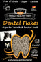QCHEFS Dental Flakes for Dogs – One Month Supply - Food Topper, Oral Health Snack with Amino Acids