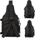 Pack Backpack Protector Plus Tactical Sling Bag Military MOLLE Crossbody Chest Shoulder (Patch Included) | Chest