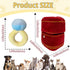 Valentines Dog Wedding Toy Engagement Plush Ring Box for Dog Birthday Gifts, Funny Plush Toys Squeaky Chew for Party