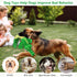 Large Interactive Squeaky Dog Toys, Plush Chew Toys with Crinkle Paper, Tug of War for Small, Medium, Large Breeds