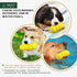 Dog Chew Toys for Aggressive Chewers - Indestructible Rubber Dog Toy for Tough Chewers, Yellow-Insect Design
