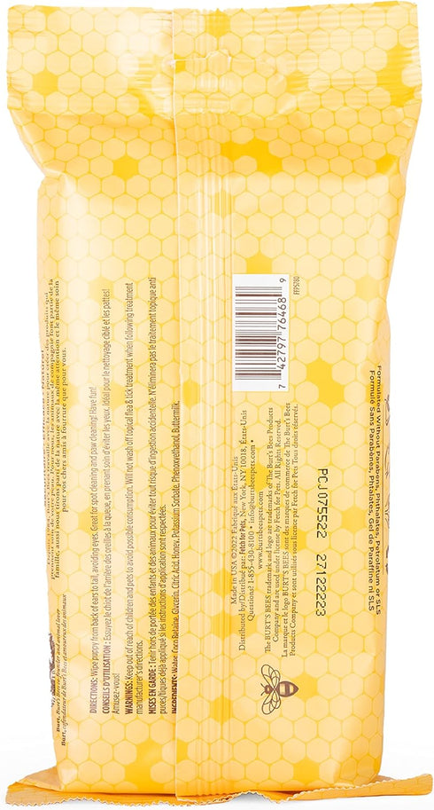 Burt's Bees for Pets Puppy Wipes - Tearless Cleaning & Grooming Solution for Dogs - 50 Count - 6 Pack
