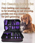 Kriopy Kit-9 Packs Set Trimming Pet Grooming Tools Dog Cat Grooming Kit Dog Cat Grooming Supplies Dog Cat Brush Dog