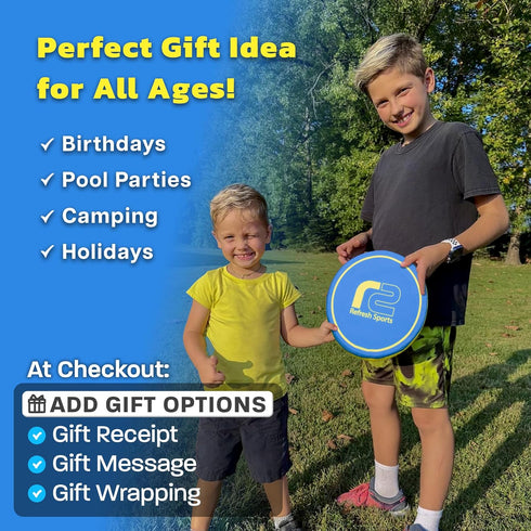 Summer 3 4 5 6 7 8 9 10 11 12 13+ Soft Disc Flying Toy - Doesn't Hurt to Catch - Flying Disc For All Ages - Easy to Use