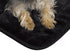 MidWest Homes for Pets Quiet Time Pet Bed Deluxe Black Fur Pet Mat 30" x 19"