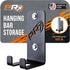 PRx Performance Wall-Mounted Barbell Rack - Durable American-Made Black Storage Solution for Home & Commercial Gyms,