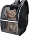 BAGLHER Pet Carrier Backpack, Ventilated Design, Pet Travel Backpack with Comfortable Shoulder