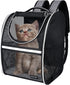 BAGLHER Pet Carrier Backpack, Ventilated Design, Pet Travel Backpack with Comfortable Shoulder
