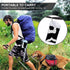 LHBALXQHTY Black White Milk Cow Print Quick Dry Towel with Hanging Loop and Storage Bag for Travel, Gym, Camping