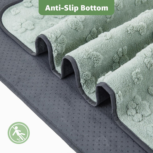 72"x72" LOOBANI Washable Pee Pads for Dogs: Super Absorbent Reusable Dog Pee Pads Extra Large, Waterproof and Leakproof