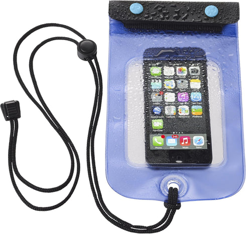 Lewis N. Clark WaterSeals Triple Seal Waterproof Pouch + Dry Bag for Cell Phone or Tablet, Medium (5.6x4.5)