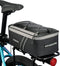 JXFUKAL Rear Bike Rack Bag - Waterproof Bicycle Ebike Saddle Bag with Rain Cover, 7L/9L/10L/12L Capacity