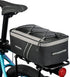 JXFUKAL Rear Bike Rack Bag - Waterproof Bicycle Ebike Saddle Bag with Rain Cover, 7L/9L/10L/12L Capacity