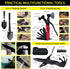 Survival Kit and First Aid Kit, 160 Pcs Emergency Supplies, Camping Accessories with Upgraded Molle Bag