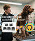 12H 440C 3-Speed Professional Dog Grooming Clippers with Runtime & Replaceable Blade, Low Noise Electric Dog Shaver