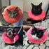 BINGPET Cute Donut Recovery Collar for Cats and Puppies, Soft Adjustable Protective E Collar After Surgery