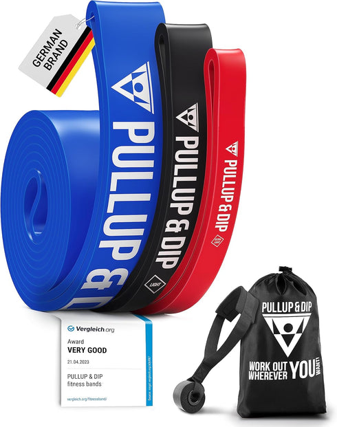 Pull Up Assistance Bands, Heavy Duty Resistance Bands for Pull Up Assist, Includes Exercise Ebook