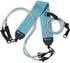 Gaiam Squat Band & Hip Trainer Set, Fabric Resistance Band with 3 Adjustable Tubes, Home Gym Equipment