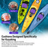 Kayak Seat Cushion, Thicken Anti Slip Waterproof Gel Pad for Canoe Rowing, Portable Dinghy for Fishing Kayak
