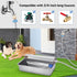 Homsky 6L Automatic Water Dispenser for Dog, Dog Water Bowl Dispenser, Large Stainless Steel Indoor/Outdoor Water