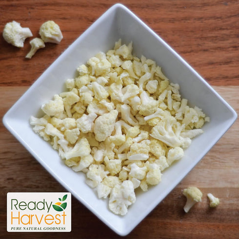 #10 25-Year Ready Harvest Freeze Dried Food - Cauliflower | Emergency Food | Camping & Storage | Can | Shelf Life |