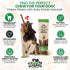 12 3 Count 100% Odor Free Braided Bully Sticks for Dogs - - Natural Grass-Fed Beef Braided Dog Chews, High Protein
