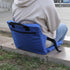 14.96 13.39 1.57IN Stadium Seats, x x Folding Chair Cushion with Lumbar and Back Support Portable Folding Reclining
