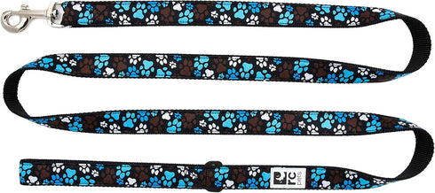 RC Pet Products 1" x 6' Dog Leash, Pitter Patter Chocolate