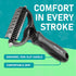 Maxpower Planet Hair Brush - Double Sided Dematting Undercoat Rake for Dogs and Cats, Extra Wide Grooming Brush, Reduce