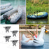 SEWACC 4pcs Air Valve - Inflatable Boat Spiral Air Plugs Replacement Kayak Screw Valve Cover for Rubber Dinghy