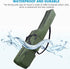 FUSIGO Fishing Rod Case Bag, 4.27ft Waterproof Fishing Rod Reel Organizer, Large Capacity Travel Bag