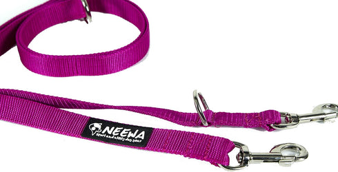 Neewa Adjustable Dog Leash, 2m/6.5ft, Black