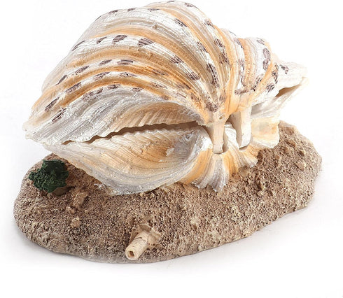 Acouto Aquarium Bubbler Decor - Coral Reef Aerating Action Ornament, Fish Tank Shell Pearl Bubbler Decoration
